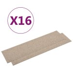 Vidaxl dalles de tapis de sol 16 pcs 4 m² 25x100 cm beige clair Vidaxl dalles de tapis de sol 16 pcs 4 m² 25x100 cm beige clair