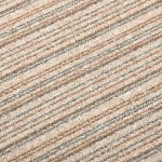 Vidaxl dalles de tapis de sol 20 pcs 5 m² 50x50 cm beige rayé Vidaxl dalles de tapis de sol 20 pcs 5 m² 50x50 cm beige rayé