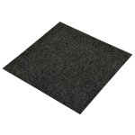 Vidaxl dalles de tapis de sol 20 pcs 5 m² noir Vidaxl dalles de tapis de sol 20 pcs 5 m² noir