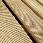 Vidaxl dalles de terrasse 6 pcs 50x50 cm bois vert