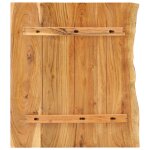 Vidaxl dessus de meuble - lavabo de salle de bain acacia 58x55x2, 5 cm