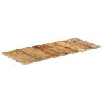 Vidaxl dessus de table 140x60x(1, 5 - 1, 6) cm bois de manguier brut Vidaxl dessus de table 140x60x(1, 5 - 1, 6) cm bois de manguier brut