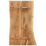Vidaxl dessus de table bois d'acacia massif 100x(50 - 60)x2, 5 cm Vidaxl dessus de table bois d'acacia massif 100x(50 - 60)x2, 5 cm