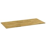 Vidaxl dessus de table bois de chêne rectangulaire 23 mm 120x60 cm Vidaxl dessus de table bois de chêne rectangulaire 23 mm 120x60 cm