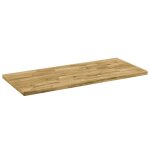 Vidaxl dessus de table bois de chêne rectangulaire 44 mm 100x60 cm Vidaxl dessus de table bois de chêne rectangulaire 44 mm 100x60 cm