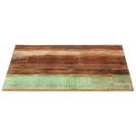 Vidaxl dessus de table carr 80x80 cm 15 - 16 mm bois de rcupration