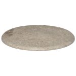 Vidaxl dessus de table gris 60x2, 5 cm marbre