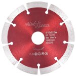 Vidaxl disques de coupe diamants 2 pcs acier 125 mm