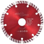 Vidaxl disques de coupe diamants 2 pcs avec acier turbo 125 mm