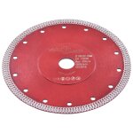Vidaxl disque de coupe diamant avec trous acier 180 mm