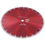 Vidaxl disque de coupe diamant avec turbo acier 350 mm