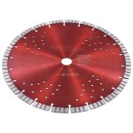 Vidaxl disque de coupe diamant avec turbo et trous acier 300 mm