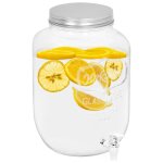 Vidaxl distributeurs de boissons 2 pcs 8050 ml verre Vidaxl distributeurs de boissons 2 pcs 8050 ml verre