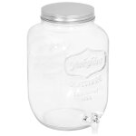 Vidaxl distributeur de boissons 8050 ml verre Vidaxl distributeur de boissons 8050 ml verre