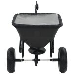 Vidaxl distributeur de sel remorqu pvc et acier 125 x 74 x 79 cm 45 l