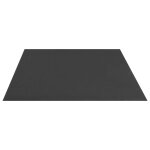 Vidaxl doublure de bac  sable noir 120x110 cm