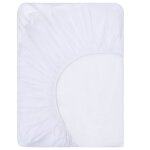 Vidaxl draps - housses imperméables 2 pcs coton 70x140 cm blanc Vidaxl draps - housses imperméables 2 pcs coton 70x140 cm blanc