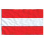 Vidaxl drapeau autriche 90x150 cm