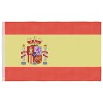Vidaxl drapeau espagne 90x150 cm
