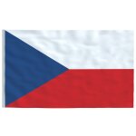 Vidaxl drapeau rpublique tchque 90x150 cm