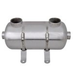 Vidaxl Échangeur de chaleur pour piscine 355 x 134 mm 40 kw Vidaxl Échangeur de chaleur pour piscine 355 x 134 mm 40 kw