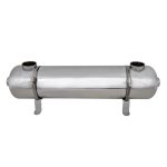 Vidaxl changeur de chaleur pour piscine 613 x 134 mm 75 kw