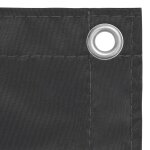 Vidaxl �cran de balcon anthracite 120x500 cm tissu oxford