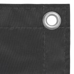 Vidaxl �cran de balcon anthracite 120x600 cm tissu oxford