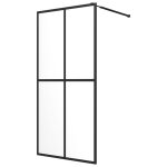 Vidaxl �cran de douche verre tremp� transparent 90x195 cm