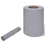 Vidaxl �cran d'intimit� de jardin pvc 70 x 0, 19 m gris clair