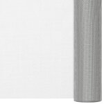 Vidaxl cran en treillis acier inoxydable 80x1000 cm argent