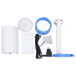 Vidaxl Écumoire de piscine et pompe avec adaptateur 16 cm plastique Vidaxl Écumoire de piscine et pompe avec adaptateur 16 cm plastique