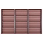 Vidaxl Élément de plancher pour douche solaire marron 101x63x5, 5cm wpc Vidaxl Élément de plancher pour douche solaire marron 101x63x5, 5cm wpc