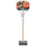 Vidaxl ensemble de basket portable rglable 109 - 141 cm