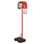 Vidaxl ensemble de basket portable rglable 138, 5 - 166 cm