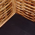 Vidaxl ensemble de canaps 15 pcs rotin naturel