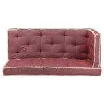 Vidaxl ensemble de coussins de canapé palette 3 pcs rouge bordeaux Vidaxl ensemble de coussins de canapé palette 3 pcs rouge bordeaux