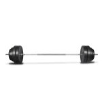 Vidaxl ensemble d'haltres avec plaques 60 kg