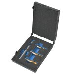 Vidaxl ensemble de mches acier rapide soudage par points 4 pcs