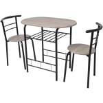 Vidaxl ensemble de meuble pour salle à manger mdf Vidaxl ensemble de meuble pour salle à manger mdf