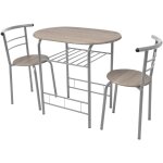Vidaxl ensemble de meuble pour salle à manger mdf Vidaxl ensemble de meuble pour salle à manger mdf
