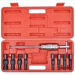 Vidaxl ensemble d'outils d'extraction de palier  trou borgne 9 pcs