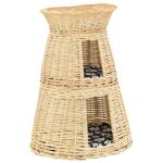Vidaxl ensemble de panier pour chats 3 pcs avec coussins 47x34x60 cm