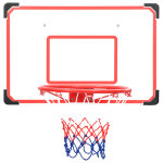Vidaxl ensemble de panneau de basket mural 5 pcs