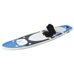 Vidaxl ensemble de planche sup gonflable bleu 300x76x10 cm