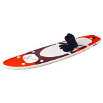 Vidaxl ensemble de planche sup gonflable rouge 360x81x10 cm