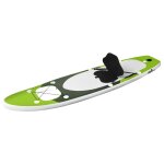 Vidaxl ensemble de planche sup gonflable vert 330x76x10 cm