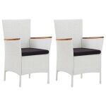 Vidaxl ensemble de salle à manger de jardin 3 pcs Vidaxl ensemble de salle à manger de jardin 3 pcs