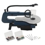 Vidaxl ensemble de scie  chantourner 108 pcs 125 w 252 mm