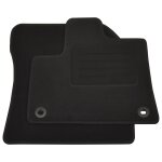 Vidaxl ensemble de tapis d'auto 2 pcs pour toyota proace city